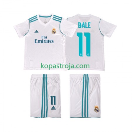 Billiga Fotbollströjor Real Madrid Bale 11 2017 Retro Barn Hemma tröja 2018 Kortärmad